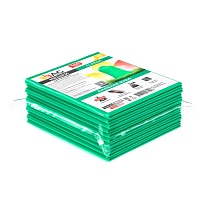 Мешки для мусора 160 л, зеленые, в пачке 10 шт., ПВД, 40 мкм, 900х1100 мм, i-Bag в Орехово-Зуево