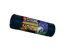 Мешки для мусора 160 л, двухслойные, синие, в рулоне 10 шт., ПВД, 30 мкм, 1100х800 мм, GRIFON SUPER POWER , 101-092 в Орехово-Зуево