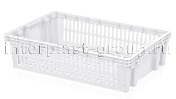 Ящик для овощей, фруктов и хлеба Евролоток белый в Орехово-Зуево