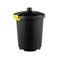 Мусорный бак с крышкой на колесах 105 л темно-серый 105 темно-серый в Орехово-Зуево Мусорный бак с крышкой на колесах 105 л темно-серый 105 темно-серый в Орехово-Зуево
