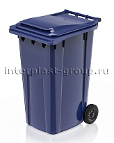 Контейнер для мусора 240 л синий облегченный 240 синий в Орехово-Зуево