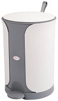 Контейнер для мусора Sтилъ с педалью 18 л серый 18 серый в Орехово-Зуево
