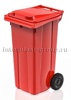 Мусорный контейнер 120 л красный 120 красный в Орехово-Зуево Мусорный контейнер 120 л красный 120 красный в Орехово-Зуево
