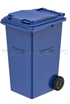 Контейнер для мусора 240 л синий 240 синий в Орехово-Зуево