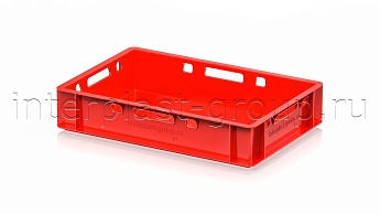 Ящик для мяса и колбасных изделий Е-1 красный в Орехово-Зуево