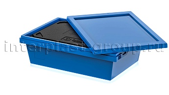 Изотермический контейнер KV 6416 в сборе с крышкой голубой в Орехово-Зуево