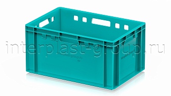 Ящик для мяса и колбасных изделий Е-3 бирюзовый в Орехово-Зуево