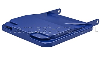 Комплект крышки для контейнера 120 л. синяя синий в Орехово-Зуево Комплект крышки для контейнера 120 л. синяя синий в Орехово-Зуево