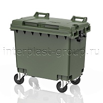 Контейнер для мусора 660 л зеленый 660 зеленый в Орехово-Зуево