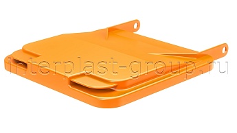 Комплект крышки для контейнера 120 л. оранжевая  оранжевый в Орехово-Зуево