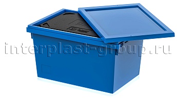 Изотермический контейнер KV 6432 в сборе с крышкой голубой в Орехово-Зуево Изотермический контейнер KV 6432 в сборе с крышкой голубой в Орехово-Зуево