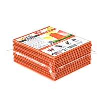 Мешки для мусора 160 л, оранжевые, в пачке 10 шт., ПВД, 40 мкм, 900х1100 мм, i-Bag в Орехово-Зуево