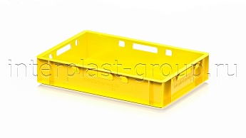 Ящик для мяса и колбасных изделий Е-1 желтый в Орехово-Зуево