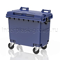 Контейнер для мусора 660 л синий 660 синий в Орехово-Зуево Контейнер для мусора 660 л синий 660 синий в Орехово-Зуево