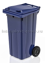 Мусорный контейнер 120 л синий 120 синий в Орехово-Зуево