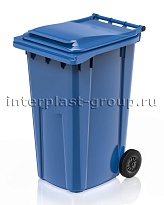 Контейнер для мусора 240 л голубой облегченный 240 голубой в Орехово-Зуево