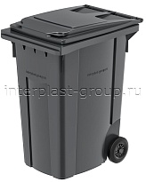 Мусорный контейнер 360 л серый 360 серый в Орехово-Зуево