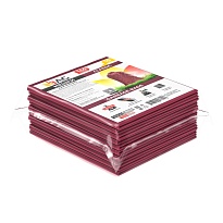 Мешки для мусора 160 л, бордовые, в пачке 10 шт., ПВД, 40 мкм, 900х1100 мм, i-Bag в Орехово-Зуево