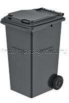 Контейнер для мусора 240 л серый 240 серый в Орехово-Зуево