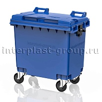 Мусорный контейнер 770 л голубой 770 голубой в Орехово-Зуево