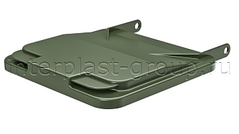 Комплект крышки для контейнера 120 л. зеленая зеленый в Орехово-Зуево Комплект крышки для контейнера 120 л. зеленая зеленый в Орехово-Зуево